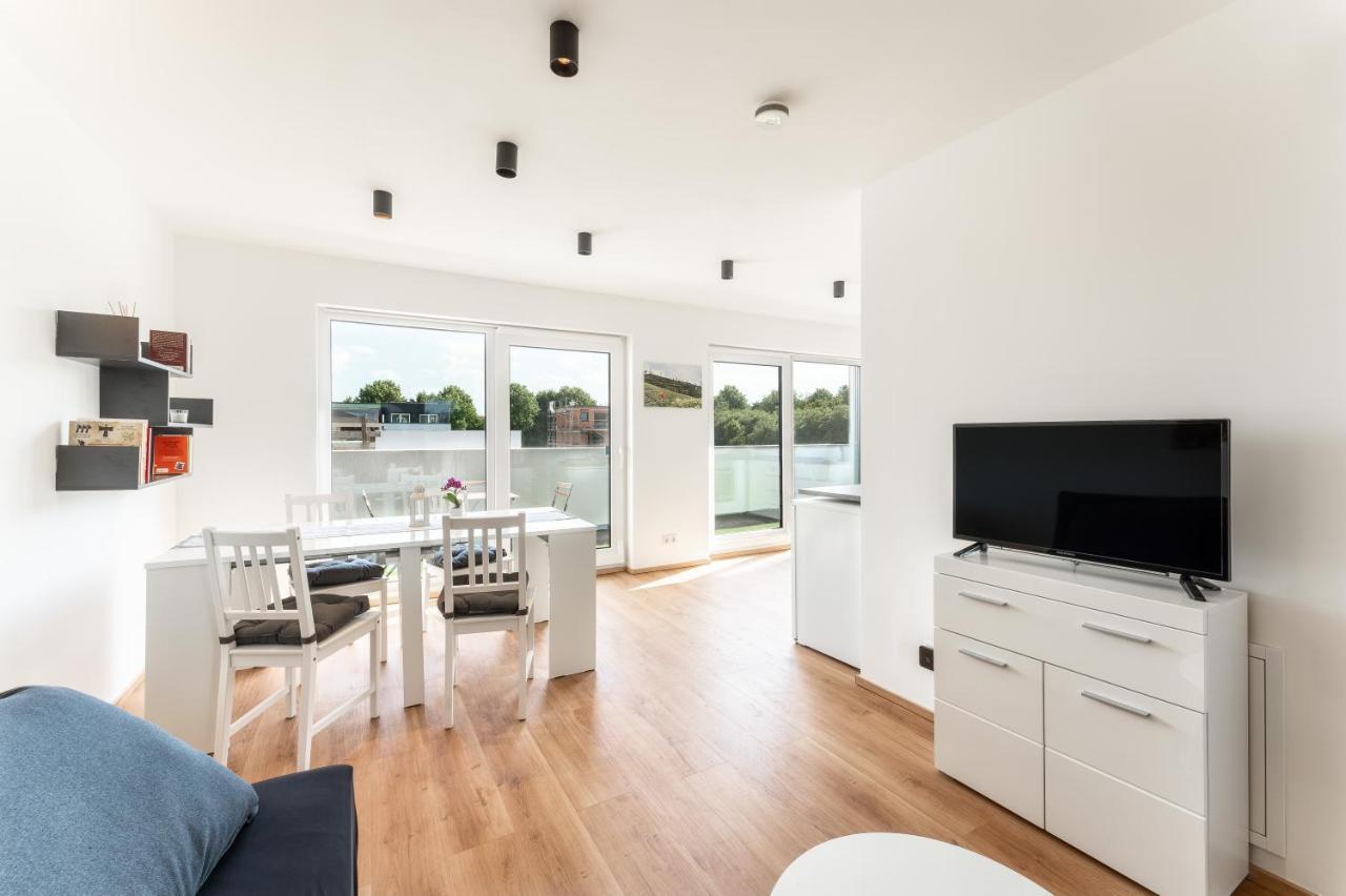 Gemuetliches Und Lichtdurchflutetes Penthouse Mit Sternenhimmelblick, Boxspringbett Und Terrasse - Gute Anbindung An Die Innenstadt Kassel Kültér fotó